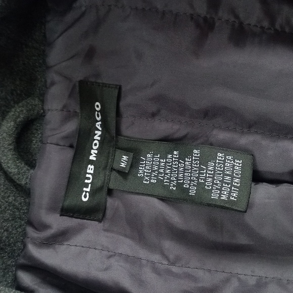 Club Monaco Wool Pea Coat - Picture 2 of 6